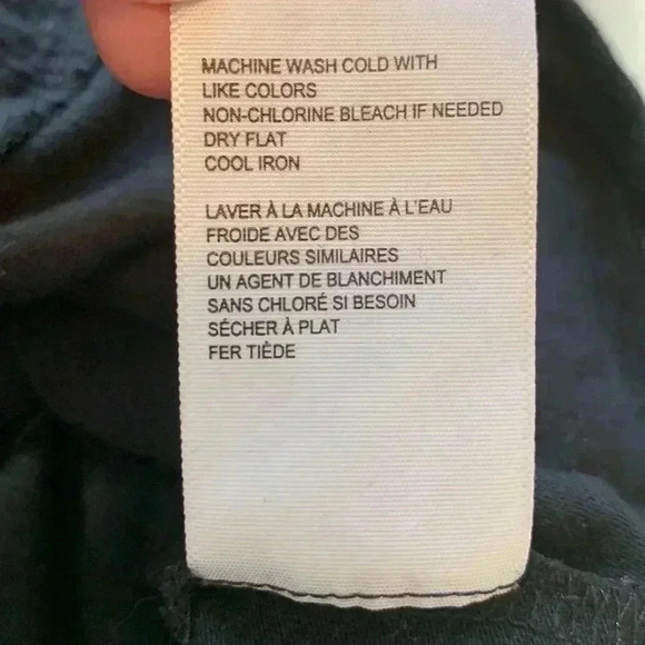 RAFAELLA deep  black summer tunic with lace panel on the front, cotton/modal - Picture 6 of 8